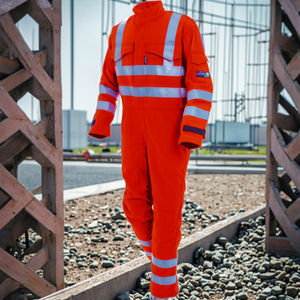 Iboate радиационно-защитный костюм для дуговой вспышки всего тела, светоотражающий 8 кал цельный дуговой защитный костюм - Product Image 3