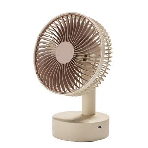 6-Inch Rechargeable Small Desk Fan, Portable Battery-Operated USB Table - View #6