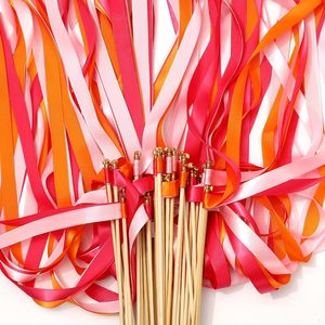 Bastoncini di Nastro Colorati, Coriandoli per Matrimoni, Bastoncini di Seta Cromatica per Feste, Compleanni, Celebrazioni e Festività - Product Image 6