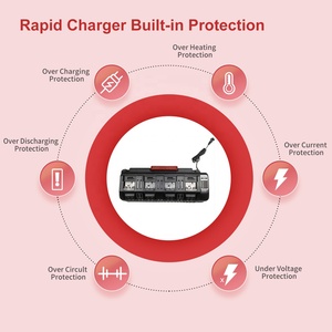 <span class=keywords><strong>Chargeur</strong></span> <span class=keywords><strong>rapide</strong></span> 3A*4 BS1418 à 4 ports, remplacement pour batterie <span class=keywords><strong>Bosch</strong></span> 14,4V/<span class=keywords><strong>18V</strong></span> pour <span class=keywords><strong>chargeur</strong></span> 14,4V/<span class=keywords><strong>18V</strong></span> BAT609/BAT614/BAT618 - Product Image 4
