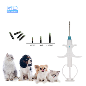 Micro-<span class=keywords><strong>puce</strong></span> d'identification pour animaux de compagnie 134,2 kHz FDX-B certifiée Icar, micro-<span class=keywords><strong>puce</strong></span> de petite taille pour chiens, chats et petits animaux - Product Image 3