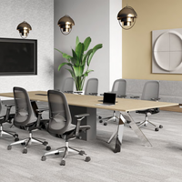 Chaise de bureau ergonomique Vaseat en maille avec support lombaire réglable, appui-tête inclinable et structure métallique pour la maison/le bureau