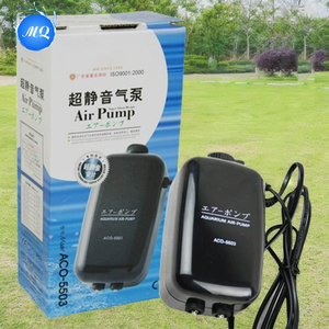 Bomba de Aire para Acuario Hailea ACO 5501 5503 5504 5505, Súper Silenciosa, Alta Potencia, Compresor de Aire para Peceras de Plástico, Ecológica - Product Image 2