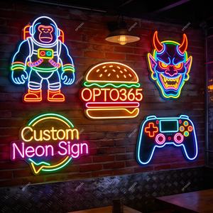 Custom Logo Uv Gedrukt Neon Licht Led Nachtlampje Acryl Party Shop Decor Gratis Ontwerp Neon Licht Teken - Product Image 2