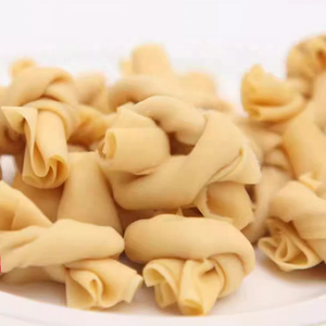 Nœuds de tofu (Qian <span class=keywords><strong>Zhang</strong></span> Jie) pour le porc braisé et le ragoût végétarien, noués à la main, blanchis et congelés - Product Image 6