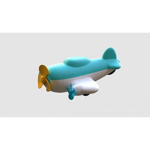 Jouet en plastique en forme d'avion de dessin animé mignon, portable, décoratif, cadeau pour les activités promotionnelles - Product Image 5