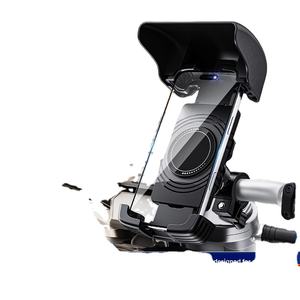 Nouveau support <span class=keywords><strong>de</strong></span> téléphone pour vélo anti-regard indiscret avec pare-<span class=keywords><strong>soleil</strong></span> 360° °   Support <span class=keywords><strong>de</strong></span> téléphone rotatif à verrouillage rapide pour vélo, trottinette électrique et moto - Product Image 1