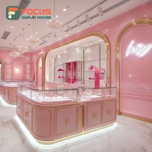 Custom Custom Jewelry Display Case Manufacturer Tempered Glass Panel Brand Store Glass Showcase - Product Image 5