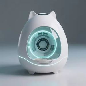 Thông minh cat litter box tự làm sạch nhà vệ sinh sandbox với thiết kế sản phẩm khuôn mẫu cho mèo rác bin mèo nhà vệ sinh sản phẩm phát triển - Product Image 2