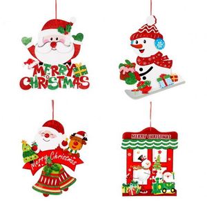 2025 Hot Selling Christmas Decorations <b>DIY</b> Wreath <b>Kits</b> & Handmade Pendants for Trees, Hotels & Stores - Product Image 5