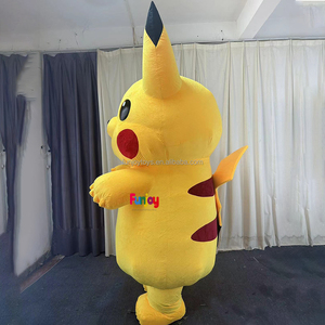 Costume de mascotte gonflable <span class=keywords><strong>Pikachu</strong></span> unisexe pour adultes, directement de l'usine, pour fêtes costumées et événements. - Product Image 6