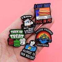Pas de minimum en gros métal dur émail Badge Pin Souvenirs personnalisé émail épinglettes Cap chapeau Badge broche broche
