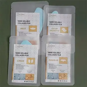 T Water Soluble Facial Collagen Mask Sheet Hydrolyzed Collagen Film For Face lifting Skin Care
