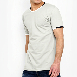 Camiseta de Punto para Hombre 2026, Impresión por Transferencia de Calor, Diseño en Blanco, Opción de Logotipo Personalizado, Secado Rápido, Transpirable, Manga Corta, Verano - Product Image 1