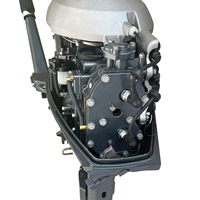 Mesin Tempel Bensin Yamaha Enduro 25HP 2 Silinder 2 Tak untuk Kapal