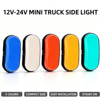 Feux de position latéraux LED universels 12V et 24V, adaptés à tous les camions, fourgons utilitaires et pick-up, fonctionnent comme indicateurs de largeur de véhicule