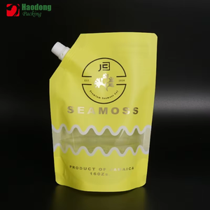 Sacchetto per beccuccio stampato personalizzato per alimenti per bevande liquide a base di succo di latte - Product Image 5