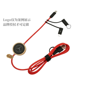 วัสดุ Grs <span class=keywords><strong>สาย</strong></span>ชาร์จไม้<span class=keywords><strong>ไผ่</strong></span> PD 60W C TO Type C ปรับแต่งโลโก้แสงความเร็วสูงสายชาร์จซิงค์ข้อมูลความเร็วสูง120ซม. - Product Image 2