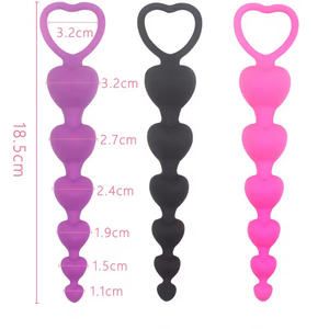 Vente chaude perles anales produits de sexe bout à bout Anus Plug filles Masturbation G Spot jouets sexuels pour femme homme esclave érotique Bdsm boutique - Product Image 2