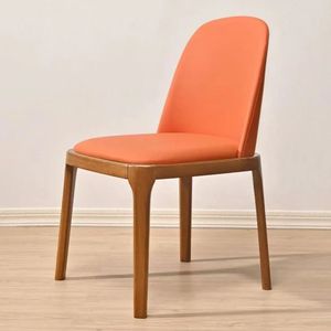 Chaise de salle à manger d'hôtel la plus vendue, en bois massif, écologique, imperméable, mobilier de salle à manger moderne pour salon ZN 493 - Product Image 6