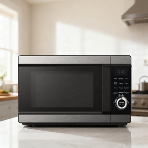 Four à <span class=keywords><strong>micro</strong></span>-<span class=keywords><strong>ondes</strong></span> électrique intelligent combiné avec friteuse à air et grill, capacité de 28 L, prix de gros, en vente - Product Image 4