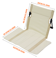 Chaise longue pliante Portable confortable en alliage d'aluminium dossier de Camping chaise de pique-nique pour parcs pelouse métal