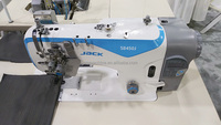 Machine à coudre industrielle à deux aiguilles Jack JK-58450J pour jeans et matériaux lourds, à vendre