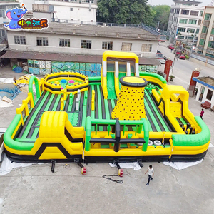 Nhà máy tùy biến Inflatable thư bị trả lại công viên Inflatable Trampoline công viên ngoài trời Inflatable lâu đài Inflatable sân chơi ngoài trời - Product Image 1