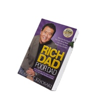 Nuevo Libro 2025 Pulida, RICH DAD POOR DAD de Robert Toru Kiyosaki, Finanzas Personales, Libros Infantiles, Inteligencia Financiera, Ilustración