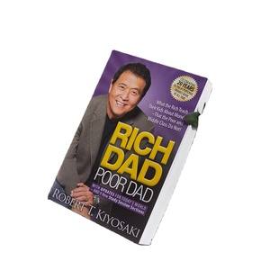 Nouveauté 2025 Pulida <span class=keywords><strong>RICH</strong></span> DAD POOR DAD <span class=keywords><strong>Robert</strong></span> Toru Kiyosaki Livres de finance personnelle pour enfants Intelligence financière Éveil - Product Image 2