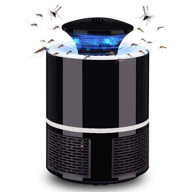 Anti-mosquito USB Powered UV LED Photocatalyst Fly Insect Repellent ABS Solid Mosquito Killer Trap Lamp 100-150m Coverage