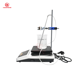 गर्म बिक्री सस्ती 450w 2L डिजिटल डिस्प्ले रासायनिक तरल कॉस्मेटिक उत्तेजक मिश्रण हीटिंग हॉटप्लेट चुंबकीय सररर - Product Image 5