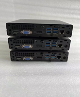 PC Mini H-P 800 G1 Bekas (Refurbished) I3 Generasi ke-4 8GB 256GB SSD Compact Small Form Factor Desktop Kantor Win10 Grosir
