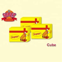 Les usines chinoises produisent des cubes d'assaisonnement en gros pour la personnalisation des saveurs de poulet, de poisson et de bœuf.
