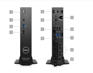 Para computadoras de escritorio Dell OptiPlex 3000 Thin Client-Nuevo - Product Image 6