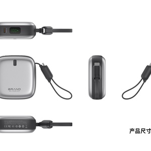 พาวเวอร์แบงค์รุ่นใหม่ ปี 2026 ความจุ 10000mAh/3.85V/38.5W ขนาดใหญ่ น้ำหนักเบา พกพาสะดวก - Product Image 6