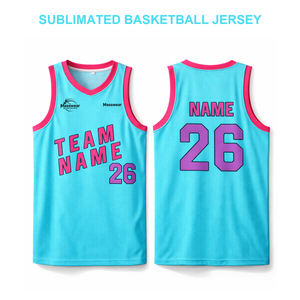 ओम बास्केटबॉल वर्दी सेट कस्टम फैक्टरी व्यक्तिगत टीम सबलिमिनेशन जर्सी क्लब और स्कूलों के लीग के लिए तेजी से उत्पादन - Product Image 3