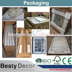 All Glass French Style <strong>Rectangular</strong> Venetian China Decorative <strong>Wall</strong> <strong>Mirror</strong> - Product Image 6
