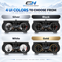 Pour Jeep Wrangler JL/Gladiator JT 2018-2023 Tableau de bord numérique 12,3''