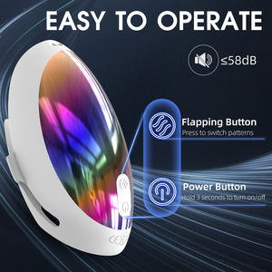 Dispositivo de entrenamiento de desensibilización del pene LIL MERMAID con tecnología de vibración y golpeteo, masajeador de reducción de sensibilidad masculina - Product Image 5