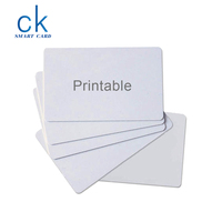Tarjeta de Identificación para impresora Epson Canon, suministro directo de fábrica, tarjeta de inyección de tinta de Pvc blanco, impresión en blanco