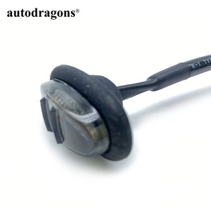 4 lampes LED de calandre avant de voiture avec boîtier fumé ambre pour Ranger Raptor 2020, lampes de calandre externes - Product Image 5