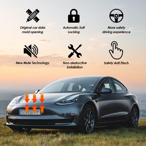 Serrure à fermeture en douceur électrique pour <span class=keywords><strong>Tesla</strong></span> Model 3/ <span class=keywords><strong>Y</strong></span> couvercle d'aspiration de coffre avant automatique nouvel état accessoires de voiture - Product Image 4