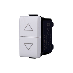 Matix tương thích 1P + 1P 10A 250V loạt năng lượng mặt trời đôi đẩy nút Thiết bị chuyển mạch - Product Image 1