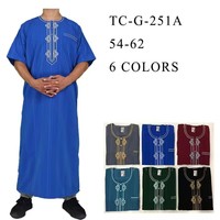 CCY Vente en gros, Robe sexy personnalisée pour hommes, design populaire et élégant, style marocain, taille 54-62, Thobes musulmans pour hommes, fabricant de costumes
