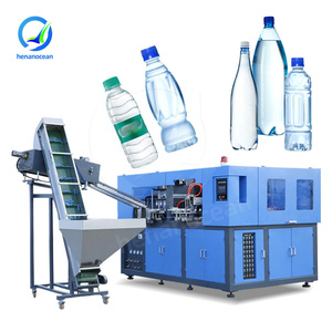 Machine de soufflage de bouteilles en plastique OCEAN 10000bph pour bouteilles de soda, machine de fabrication de bouteilles d'eau en PET transparentes de 300 ml - Product Image 1