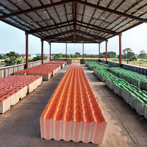 सबसे अच्छी गुणवत्ता चीनी अपc प्लास्टिक सिंथेटिक रेसिन पीवीसी छत शीट के लिए छत टाइल शीट टाइल शीट - Product Image 1