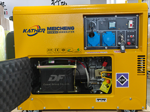 גנרטור דיזל נייד שקט במיוחד 5 קילוואט 8 קילוואט 10 קילוואט 15 קילוואט 10 קילוואט-אמפר 20 קילוואט-אמפר 30 קילוואט-אמפר תלת פאזי, מכירה ישירה מהמפעל - Product Image 6