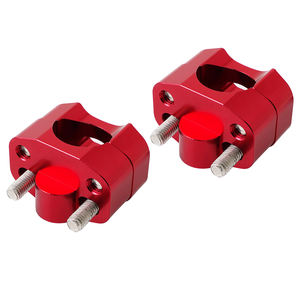 NICECNC - Kit de Soportes de Barra Sólida de 1-1/8 Pulgadas para Motocross ATV, para <span class=keywords><strong>Honda</strong></span> CR CRF <span class=keywords><strong>XR</strong></span> 80 100 125 250 <span class=keywords><strong>450</strong></span> 500 650 - Product Image 4