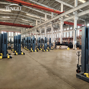 CE 인증 헤비 듀티 싱글 포스트 유압 자동차 리프트 버스/트럭 리프트 전기 운전 모드 4 포스트 디자인 유압 리프트 - Product Image 3